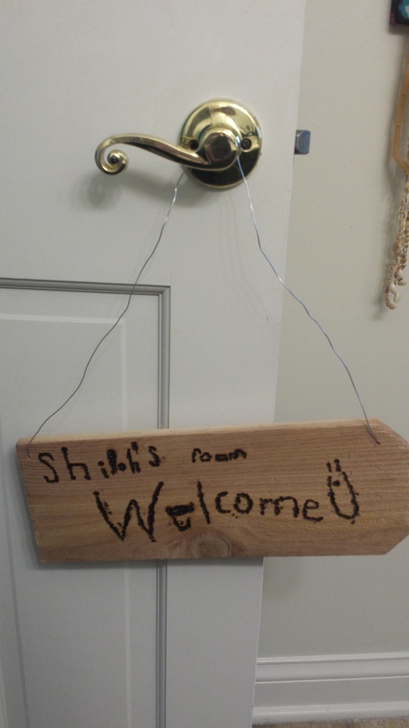 Shiloh Room Sign